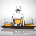 Nowy design Whisky Dekanter i okulary whisky